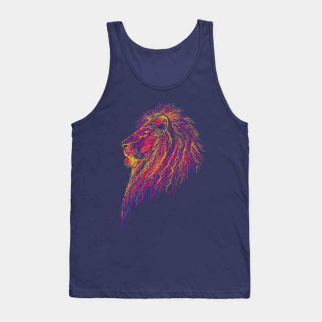 THE IMPRESSIONIST KING Tank Top by ALFBOCREATIVE